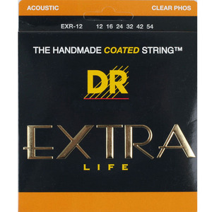 인천 서구/DR Extra Life PhosphorBronze 통기타줄 EXR-12(012-054)/클리어 코팅